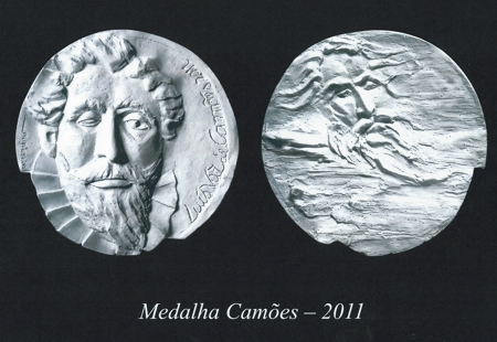 Medalha Camões - 2011. Escultora: Maria João Saraiva